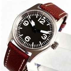 36mm Classic Flieger Field Watch Sapphire Auto NH35A/Miyota8215 Movement 20ATM