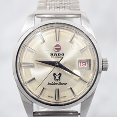 Vintage 1960’s RADO Golden Horse 11675 Sunburst Dial Automatic Watch 30jewels
