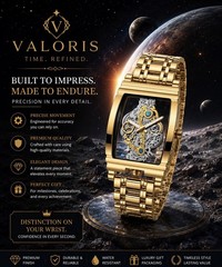 Vestiano Trinity Bundle – 3 Luxury Stainless Steel Watches | Silver, Gold & Rose