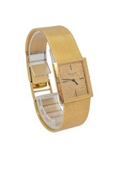 Patek Philippe Vintage 18K Yellow Gold Bracelet Watch 3491 Box Service Papers