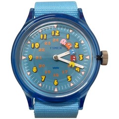 Timex Pac-Man Collaboration Watch Quartz 20mm Blue Limited Edition