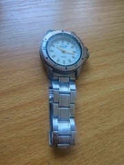Vintage Jaguar Fragrances Quartz Watch Stainless Steel Diver Style J2901205