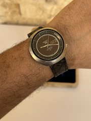 Vintage Nov 1971 Seiko 5 Sports 6119-6400 Automatic UFO Saucer 40mm Chocolate