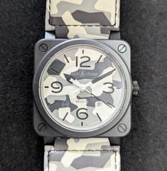 Rare Item – Only 999 left in the world – Bell & Ross BR 03-92 White Camo #QYKEDS