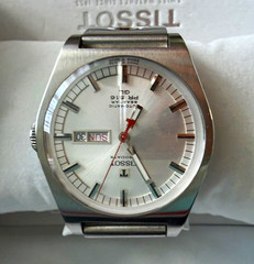 Tissot Seastar PR 516 GL Auto Day/Date Silver Dial 100m 43mm w/ Box