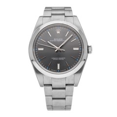 Rolex Oyster Perpetual Grey Dial 39mm Automatic Men’s Watch 114300-