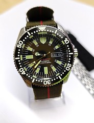 Skin Diver SKX Seiko NH36 Men’s Mod Custom Dive Watch Sapphire Include 3 Straps