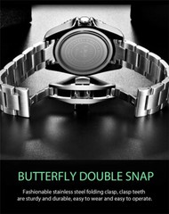 LIGE Men Watch Luxury Brand Steel Wristwatch Big Case Shockproof Boys Watches