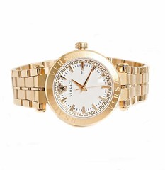 Versace Men’s Watch VE2G00521 Aion Chrono IP-Gold SWISS MADE Sapphire New