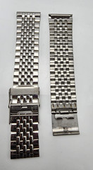 20mm Silver Jubilee Stainless Steel Watch Band Bracelet Fold ver Clasp Replace