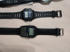 Vintage Digital Watches Solar Binary Calculator