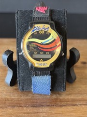 vintage casio aw-51 water sports ana digi display alarm chrono watch Rare