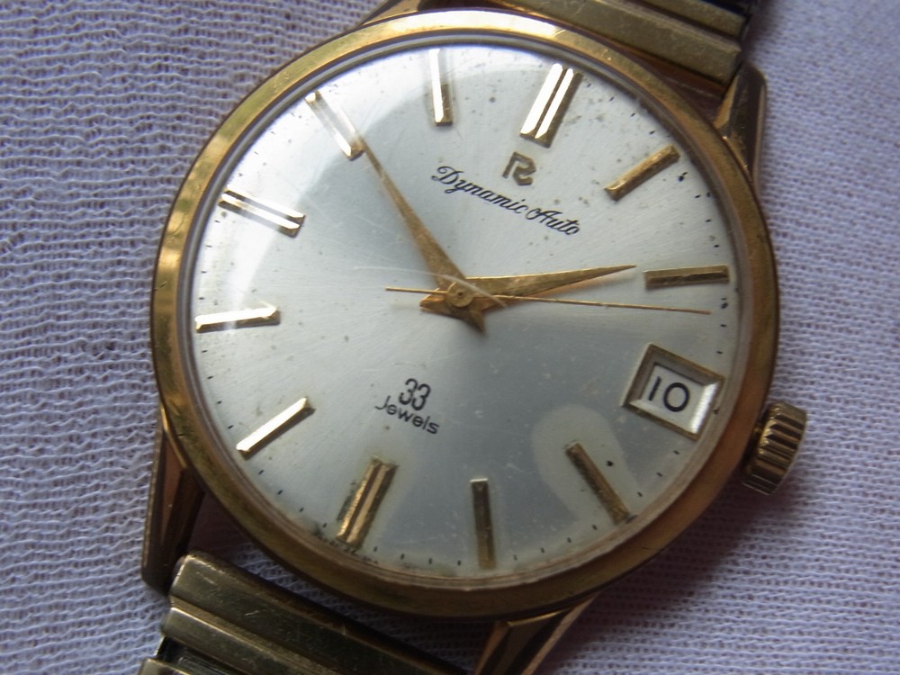 RICOH DYNAMIC AUTO FGP 54710 33 JEWELS AUTOMATIC CALENDAR MENS