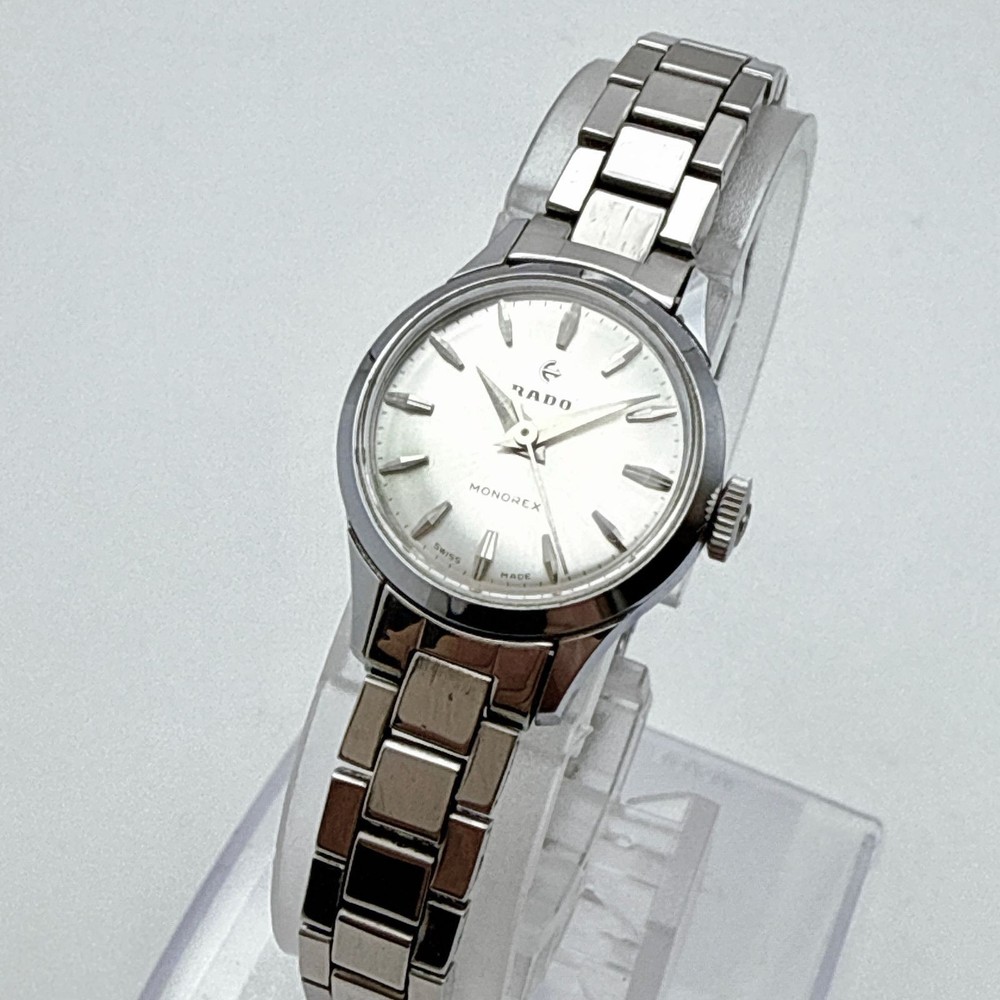 RADO MONOREX Wristwatch Hand Wound Vintage Timepiece For Ladies Beautiful USED
