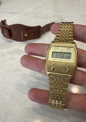 CASIO CLASSIC A1100GV-9JF PREMIUM Full Metal Digital Quartz Watch Gold