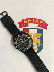 MILITARY WATCH AVIATION MARATHON NAVIGATOR DATE, 2nd Timezone, NEWEST SAPPHIRE