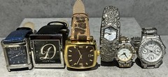 Ladies Watch Lot of 6 Joan Rivers DMQ Peck & Peck Untested Parts Or Repair