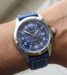 Hamilton Khaki Field blue Dial Automatic Men’s Watch