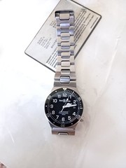 Bell & Ross Type Marine Professional Quartz Watch Black Dial 200M Diver