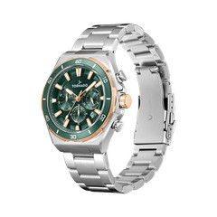 Tornado Strellar X Men’s Multi Function Watch | Green Dial, 45mm, 100 m (10 ATM)