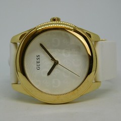 GUESS U1203L1 Gold Tone Case Quartz Analog Women’s Watch New Battery