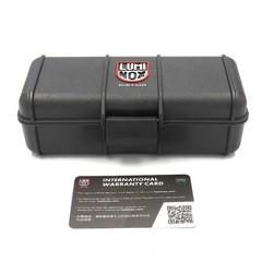 LUMINOX XL.1051 Military Black Red Dial Rubber Fabric Band Men’s Watch Boxed