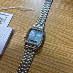 CASIO AQ 230A 2A1 Ice Blue Analog Digital