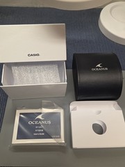 New CASIO OCEANUS OCW-T2600J-1AJF Classic Black Dial/Bezel Solar Atomic Watch