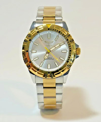 Invicta 69036 Specialty I Men’S 42mm Two Tone Silver Dial Quartz Bracelet Watch