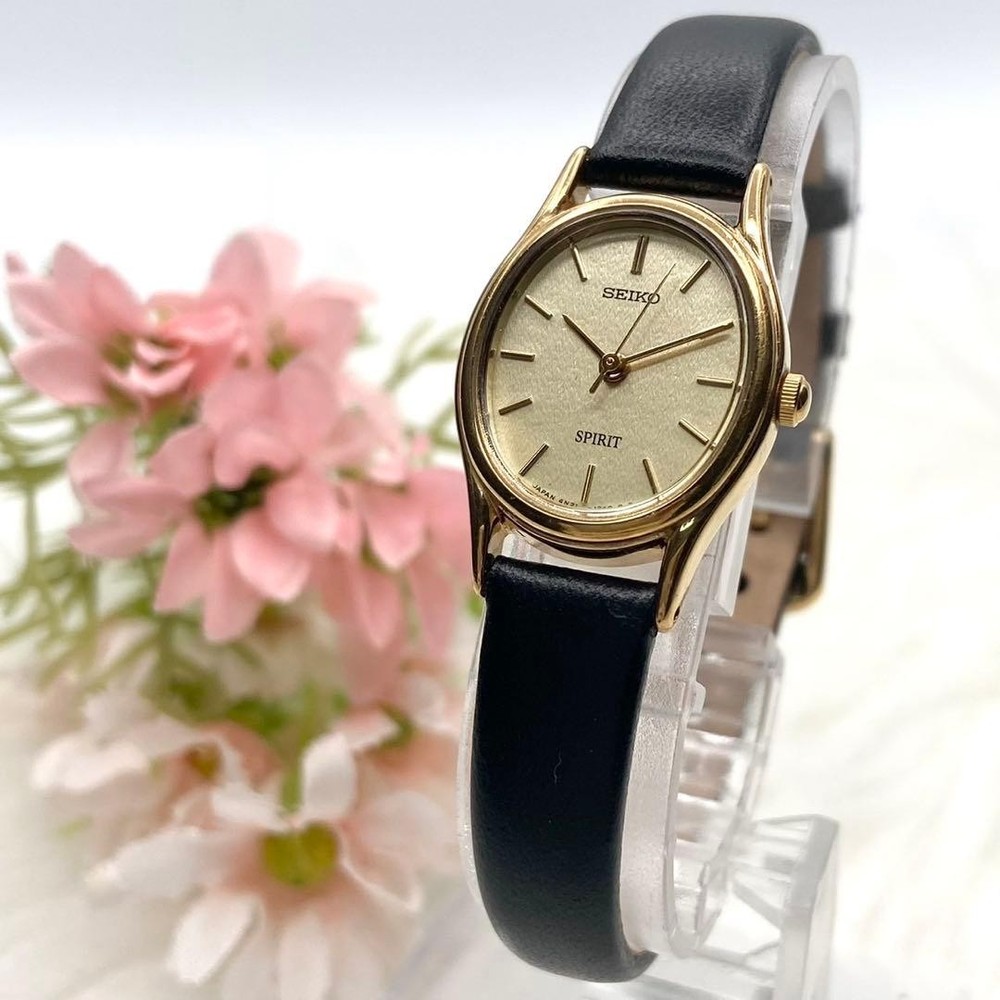 SEIKO SPIRIT Oval Watch 4N21 5200
