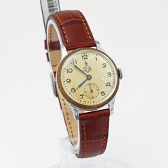 Rare GUB Glashutte cal. 28 Q1 vintage 1950s mechanical Men’s watch A Lange Söhne