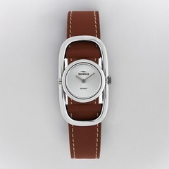 NEW SHINOLA Detroit Women’s The Bike Lock S0120226482 Silver Dial Watch $600