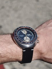 Vintage 1971 Seiko UFO Yachtman Chronograph 6138-0011 Water 70m Resist Automatic