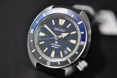 SEIKO PROSPEX SRPG15K1 SRPG15 “LAND TORTOISE” BLUE AUTOMATIC WATCH