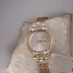 Invicta Activa Women’s Two-Tone Crystal Bezel Quartz Watch 30mm 30m w/ Box