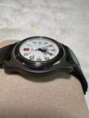 Victorinox Swiss Army Quartz Analog White Dial Arabic Date 32mm 3ATM Strap