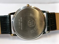 WEST END WATCH CO. QUARTZ SILVER DIAL SWISS MEN’S WORKING CONDITION