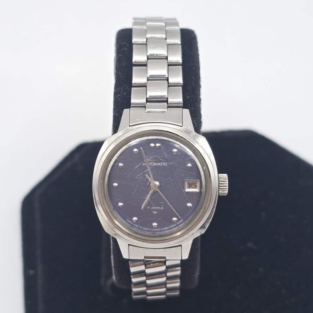 Seiko Vintage Automatic 17 Jewels Ladies Watch 4205-0030-P , S/N 1D0873