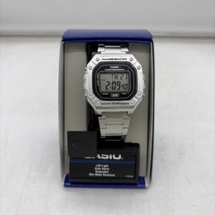 Casio Men’s Illuminator Watch W218HD-1AVKC Stainless Steel New