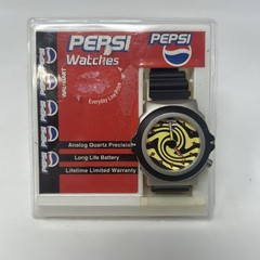 New Old Stock Vintage Pepsi Cola Walmart Sport Watch 90’s SWATCH Style Face