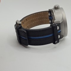 Vostok Europe Radio Room Automatic Watch Gray Blue 48mm