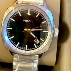 NIB Fossil Men’s PR5463 Stainless – date function