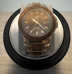 Men’s Wood Mark Quartz Watch