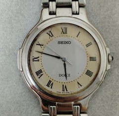 SEIKO DOLCE Used Item Operational Battery Replacement Completed Seiko Wristwatch