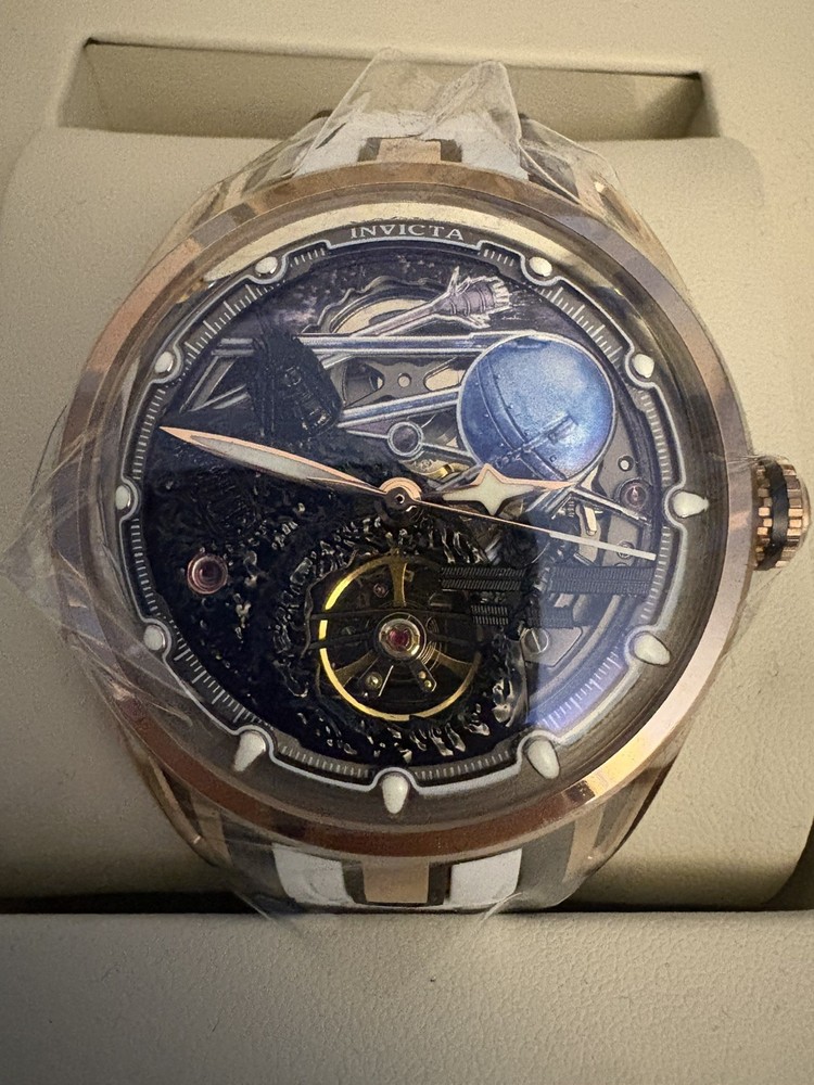 Invicta Celestial Naosia Automatic Men Watch w/ Skeleton Dial, 45mm Model 70089