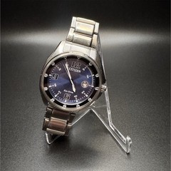 Citizen Eco-Drive Men’s Blue Dial 40mm Steel Bracelet Quartz Date WR10BAR