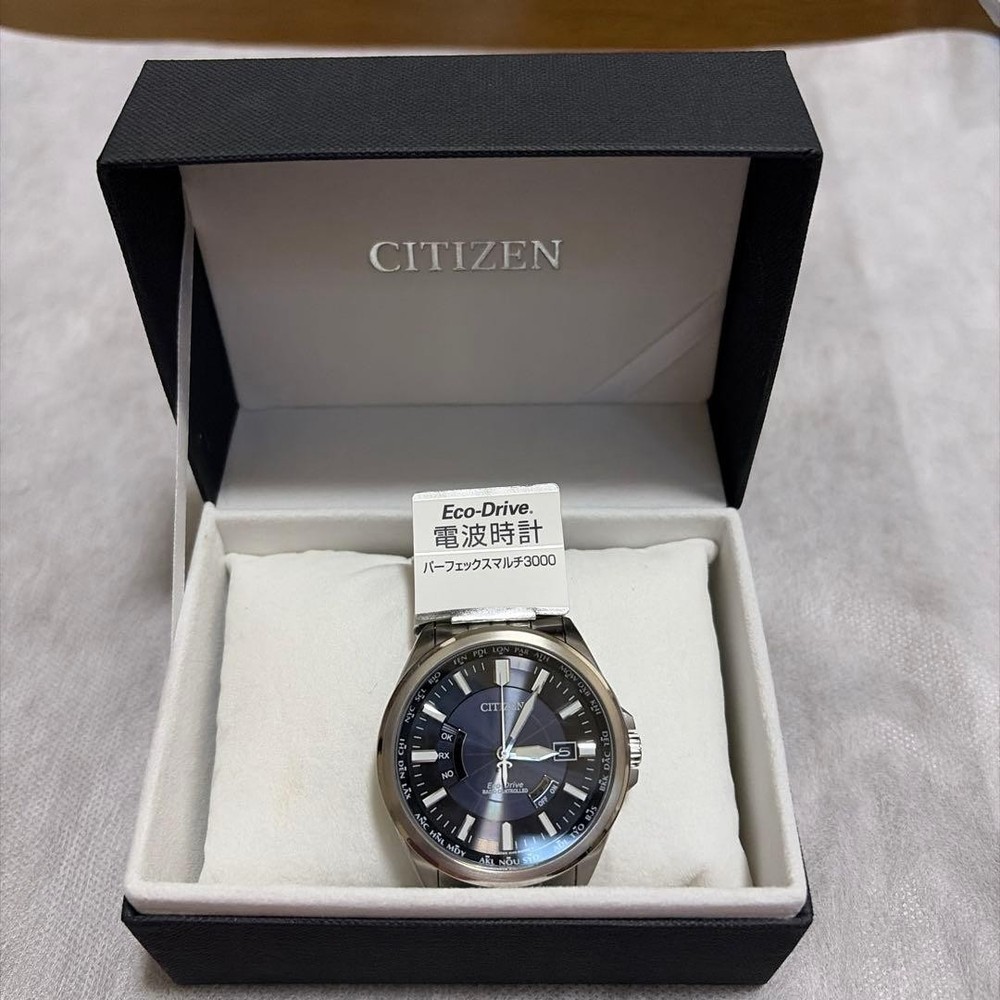 CITIZEN Eco Drive Radio Watch Perfect Multi 3000