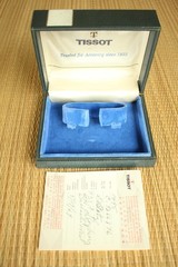 NICE TISSOT NAVIGATOR SEASTAR 24HR DIAL STAINLESS WATCH DEPLOYMENT BRACELET BOX
