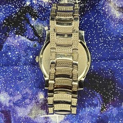 Bulova 96B176 Swarovski Crystal Men Watch Black Dial Steel Ready To Wear | Video