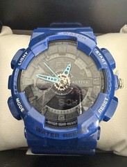 Active Pixel Midnight Wave Blue 50mm X invicta Digital Unisex Watch